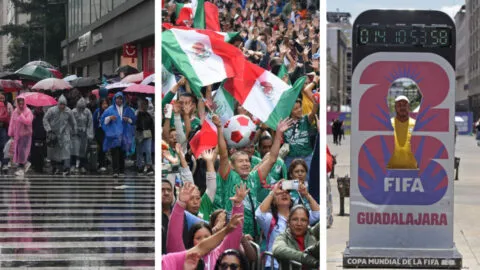 Lluvias amenazan festejos y partido del Tri: así estará el clima en CDMX y Guadalajara este jueves