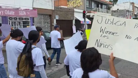 Marchan en Irapuato para exigir justicia por menores víctimas de violencia