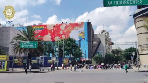 CNTE bloquea Reforma e Insurgentes; aquí las alternativas viales
