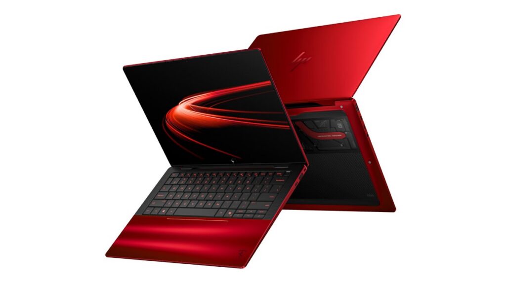 HP y Ferrari se unen en una laptop de pole position