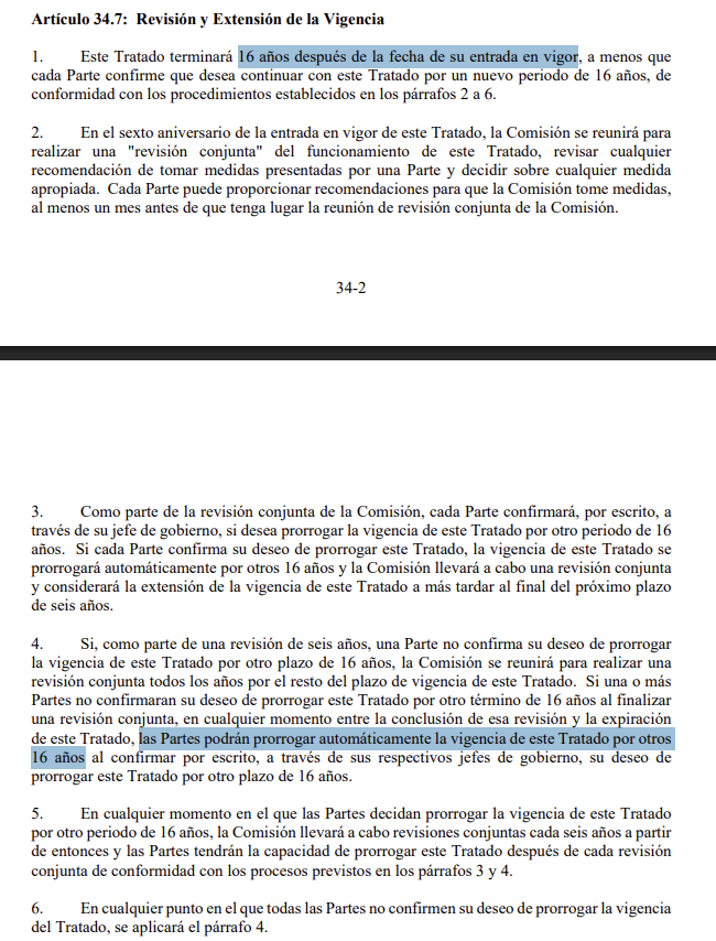 Normas del T-MEC. Imagen: Captura Gobierno de México