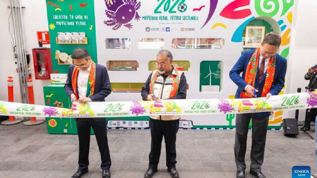 Foto Xinhua Estación de Energía Verde