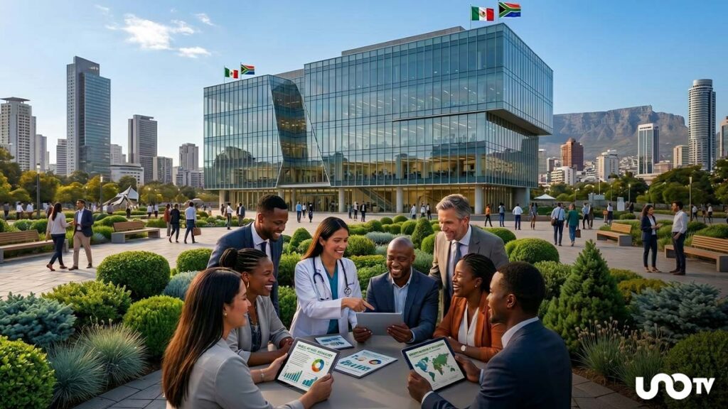 bienestar social México Sudáfrica