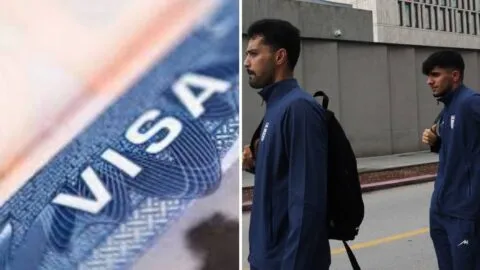 Irán acusa a Estados Unidos de negar visas para Mundial 2026 a personal de su selección