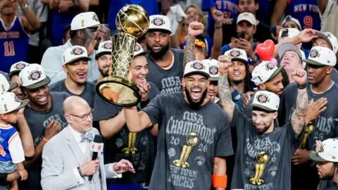 Nueva York rompe sequía de 53 años y gana las Finales de la NBA