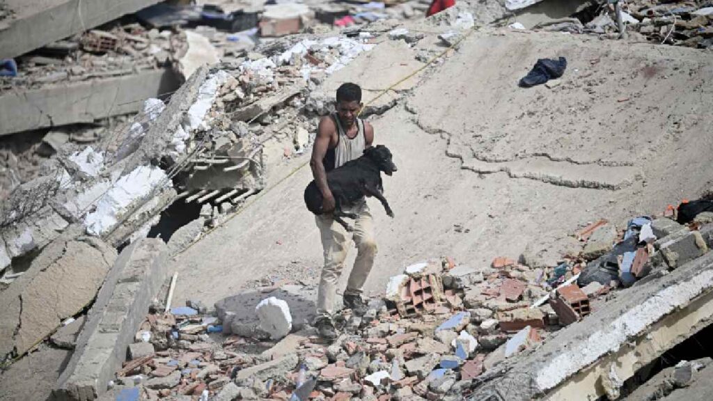 Van 589 muertos por los terremotos en Venezuela hasta este 26 de junio