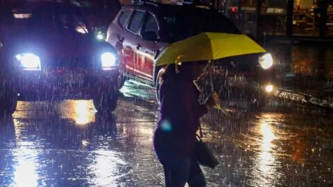Activan alerta púrpura en Cuajimalpa por lluvias intensas esta noche