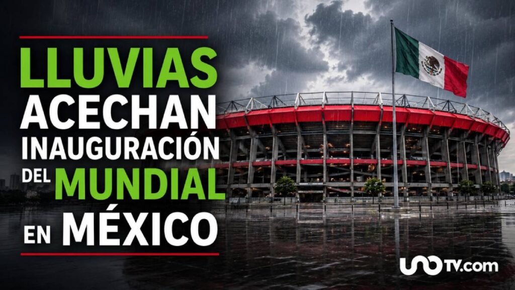 lluvias mundial méxico estadio ciudad de méxico 2026