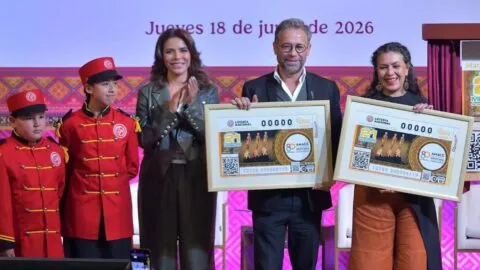 Lotería Nacional lanza billete conmemorativo por los 80 años de la AMACC
