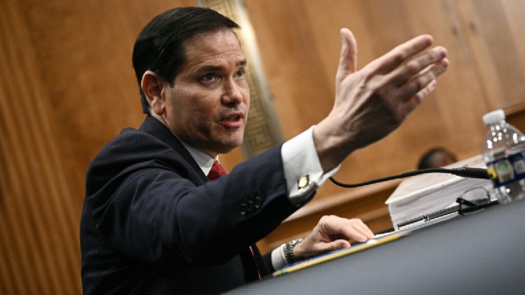 Marco Rubio advierte que cárteles mexicanos podrían usar drones contra Estados Unidos.