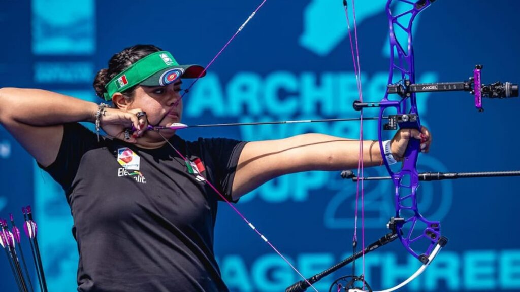 Maya Becerra ganó el oro en tiro con arco