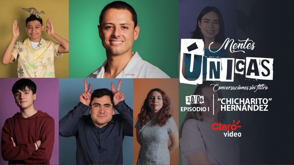 “Mentes Únicas” llega a Claro Video: 30 periodistas autistas entrevistan a “Chicharito”, Hugo Sánchez y más celebridades