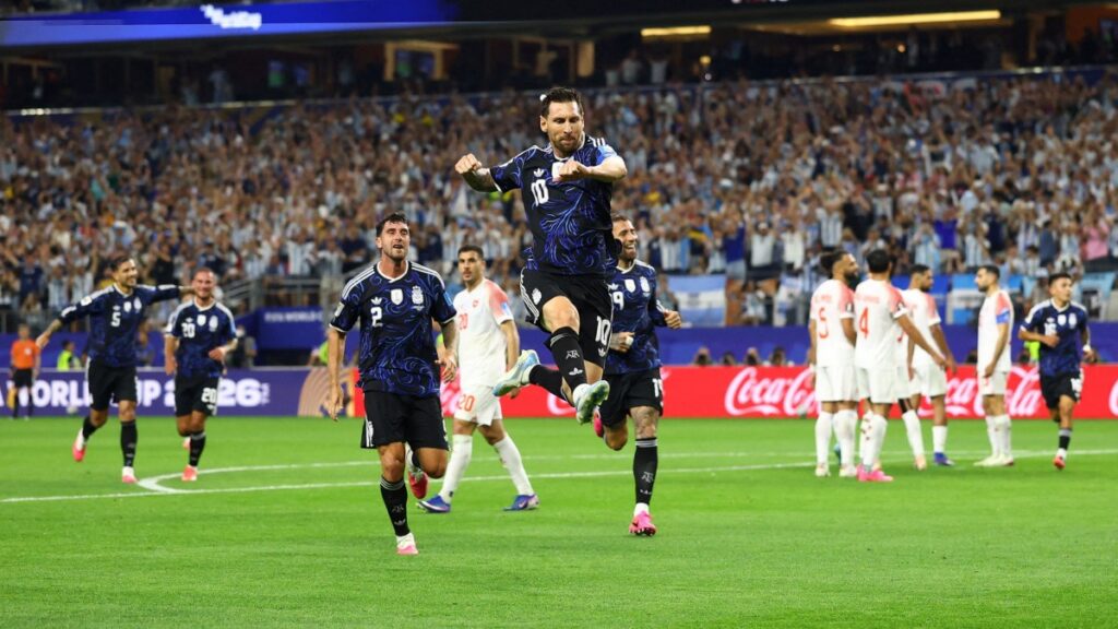 Leo Messi marcó un golazo
