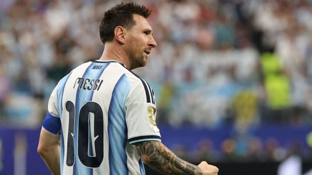 Messi marcó un doblete que lo consolidó como el máximo anotador en la historia de los Mundiales, además de la victoria 2-0 frente a Austria