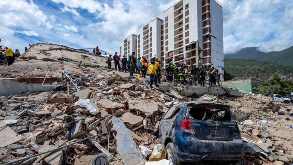 Giselle Reyes informó que su madre murió luego del colapso de un edificio en La Guaira durante los terremotos que sacudieron Venezuela