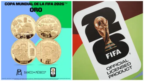¿Cuánto costarán y dónde podrás adquirir las monedas de oro del Mundial 2026?