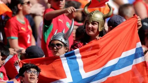 Noruega lleva su herencia vikinga a las gradas del Mundial