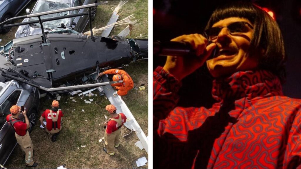 Gaspi y Oliver Tree murieron en un accidente de helicóptero