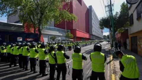 Tensión por protestas y fuerte operativo rumbo a la inauguración del Mundial