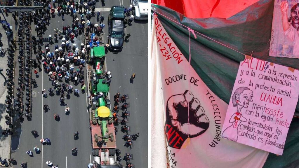 Organizaciones se suman a la CNTE y advierten paro nacional