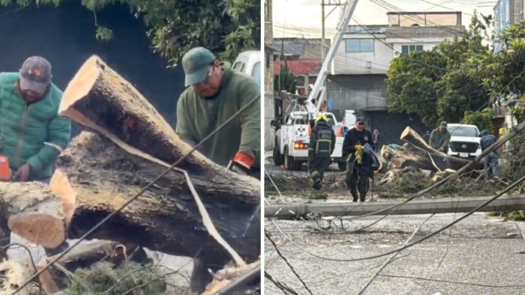 Fuertes lluvias causan afectaciones en Tultitlán y Cuautitlán Izcalli. Foto: Fernando Cruz