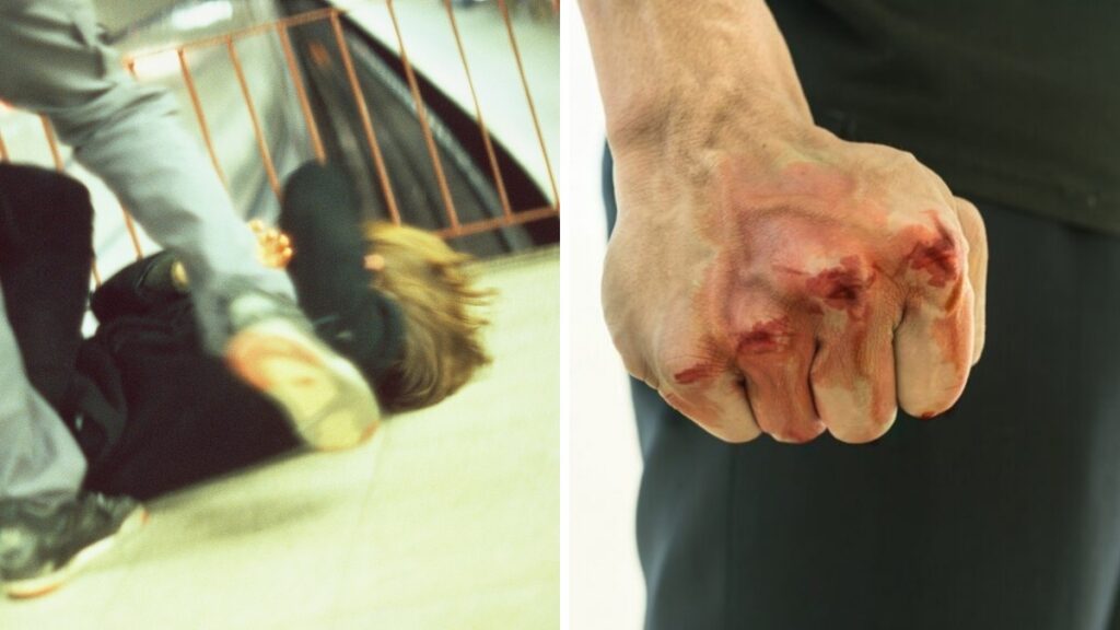Hombre agrede a presuntos soldados de EE. UU. y acaba detenido. Foto: Getty