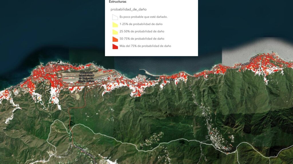 NASA capta la devastación que dejaron los terremotos en Venezuela. Foto: NASA
