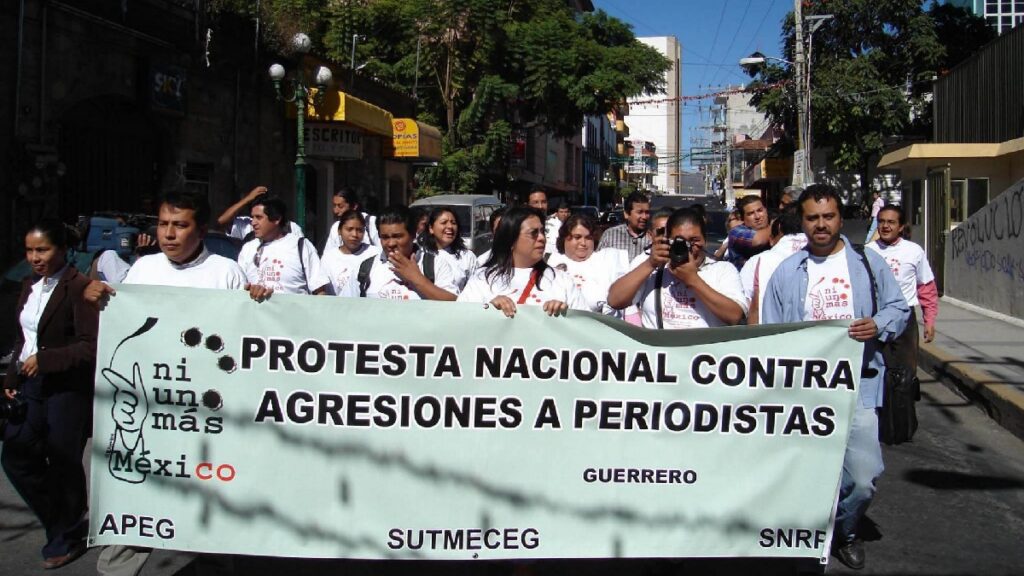 “Ni Uno Más”: periodistas se movilizaron en la era Fox. Foto: Cuartoscuro