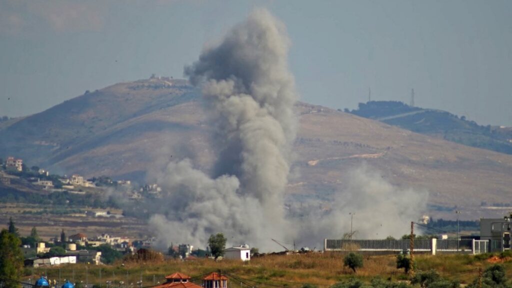 Israel anuncia bombardeos al sur de Beirut. Foto AFP