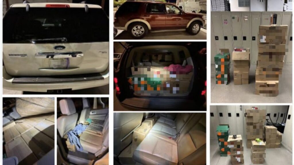 Decomisan 43 mil cartuchos en Arizona. Foto: X: @USAmbMex
