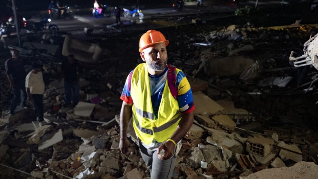 Sigue habiendo réplicas sísmicas en la Guaira. Foto: AFP