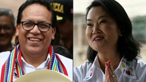 Keiko Fujimori toma ligera ventaja en el conteo presidencial de Perú