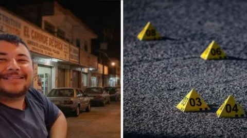 Se filtra video del asesinato del periodista Luis Ángel López Valdez en Veracruz