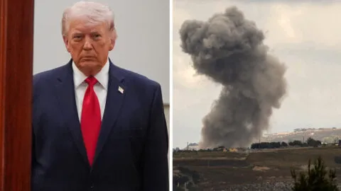 Trump cuestiona bombardeo israelí en Beirut mientras avanza acuerdo con Irán