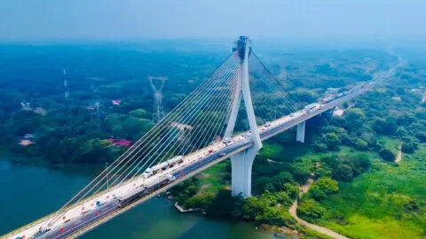 Modernizan puente Antonio Dovalí Jaime en Veracruz
