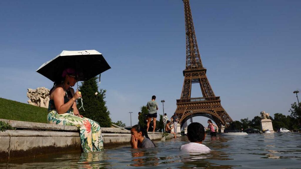 Bloqueo omega causa ola de calor en Europa