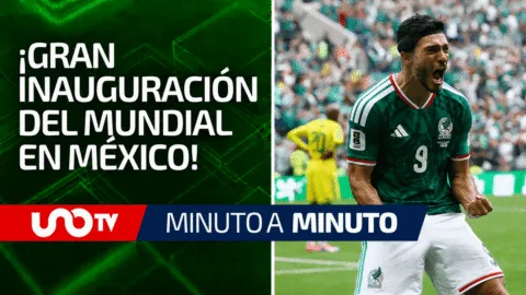 ¡El Tri va ganando 2-0! México-Sudáfrica en vivo: sigue la inauguración del Mundial desde el Estadio Azteca