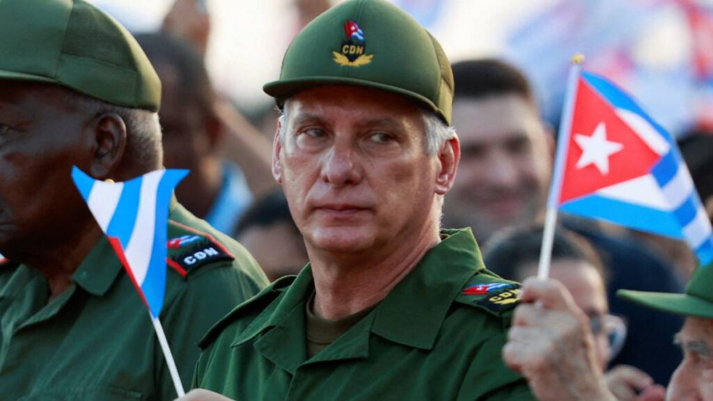 Miguel Díaz-Canel, presidente de Cuba.