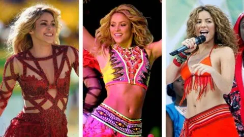 Shakira a través de los Mundiales, así ha cambiado el look de la colombiana con el paso del tiempo