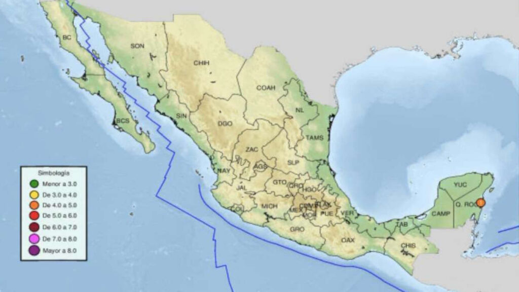 Sismo Quintana Roo