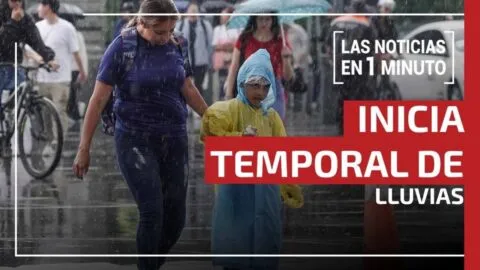 Noticias de hoy 1 de junio 2026, hasta las 13:00 horas, en un minuto