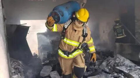 Explosión por fuga de gas LP deja cuatro lesionados en Puebla