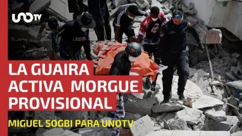 Habilitan morgue provisional en La Guaira: relata periodista Miguel Sogbi para Uno TV