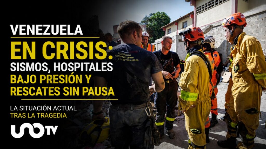 Sigue la búsqueda de víctimas en Venezuela tras fuertes terremotos