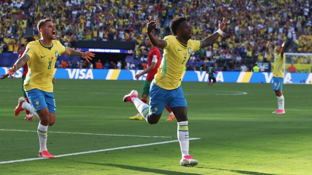 Vinicius le da el empate a Brasil ante Marruecos