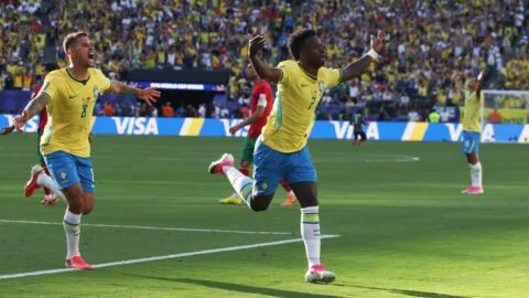 ¡Nuevo héroe en Nueva York! Vinicius marca un golazo en el empate de Brasil con Marruecos en el Mundial 2026