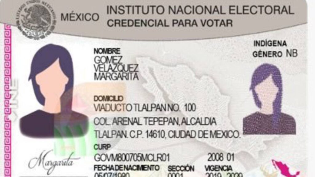 INE inicia producción del nuevo modelo de la credencial para votar.