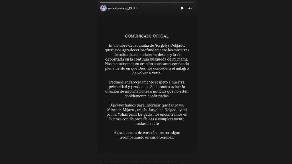 Yorgelys Delgado, actriz venezolana, sigue desaparecida tras los sismos; su hija desmintió su muerte