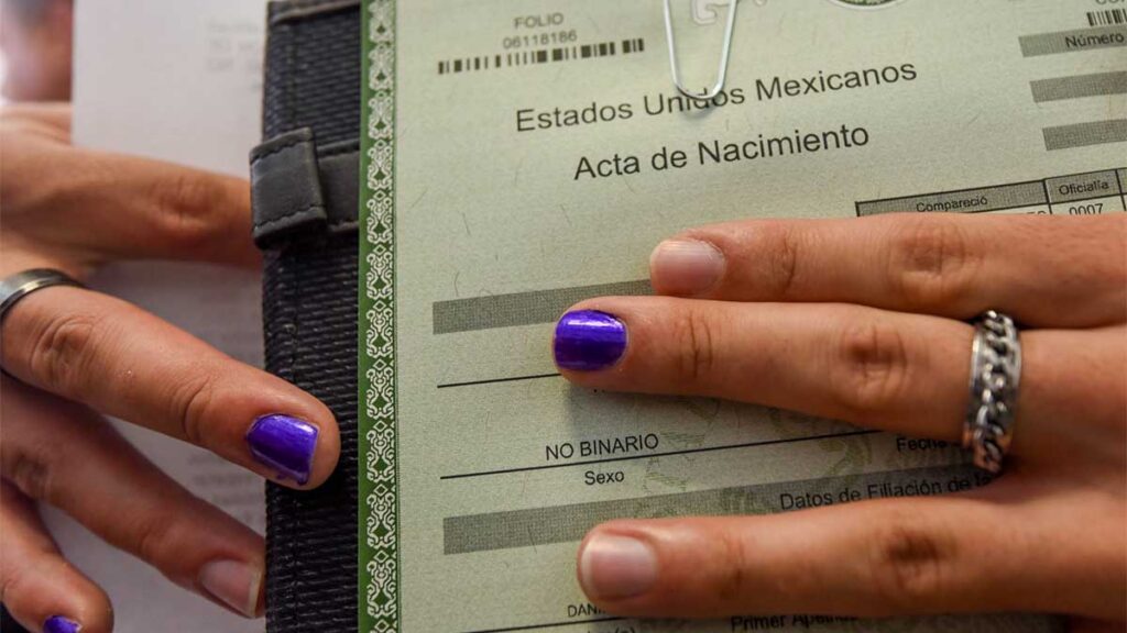 Acta de nacimiento Jalisco