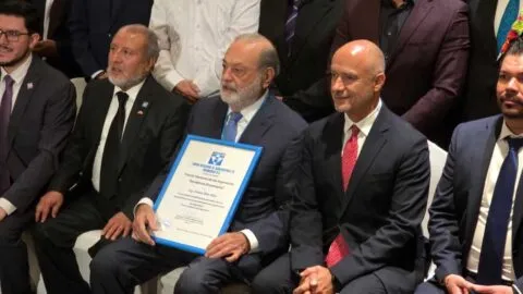 "Actividad comercial de México con EE. UU. va a continuar, siempre va a haber tratados": Ingeniero Carlos Slim sobre T-MEC